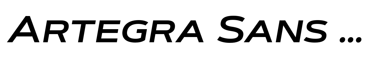 Artegra Sans Extended SC SemiBold Italic